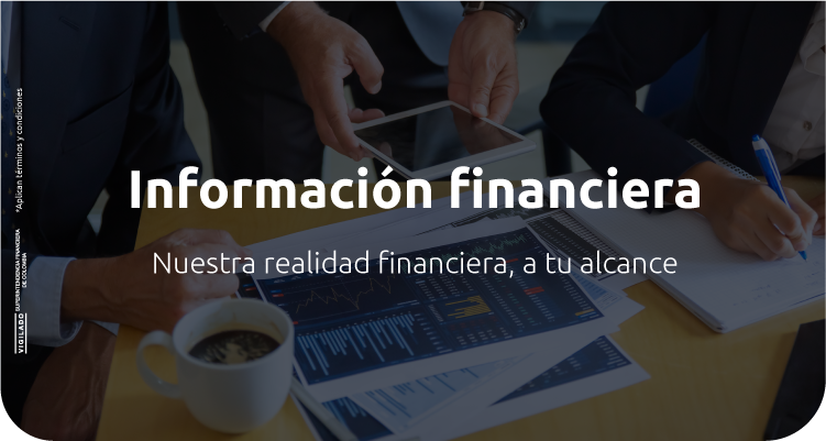 Banner Información Financiera - Cooperativa Financiera JFK