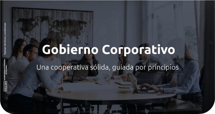 Banner Gobierno Corporativo - Cooperativa Financiera JFK