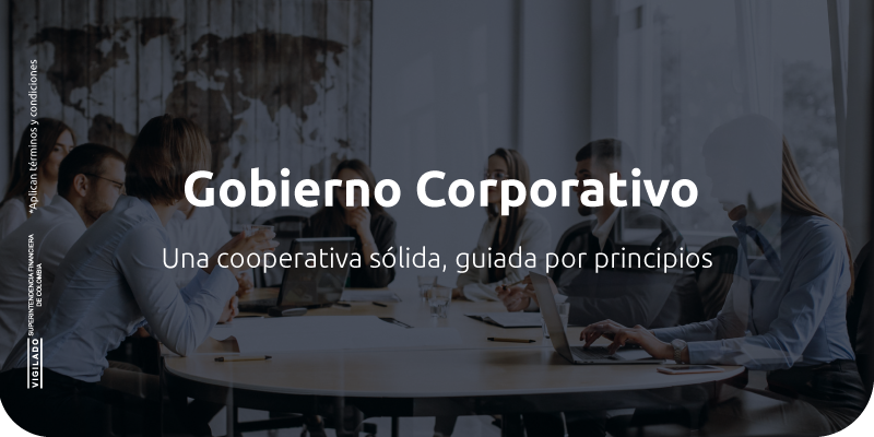 Banner Gobierno Corporativo - Cooperativa Financiera JFK