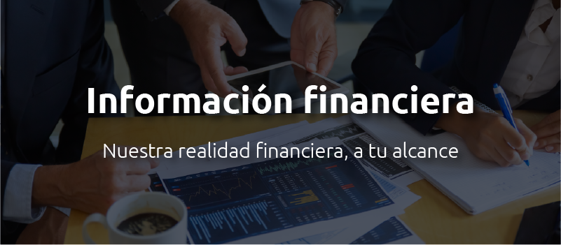 Banner Información financiera - Cooperativa Financiera JFK