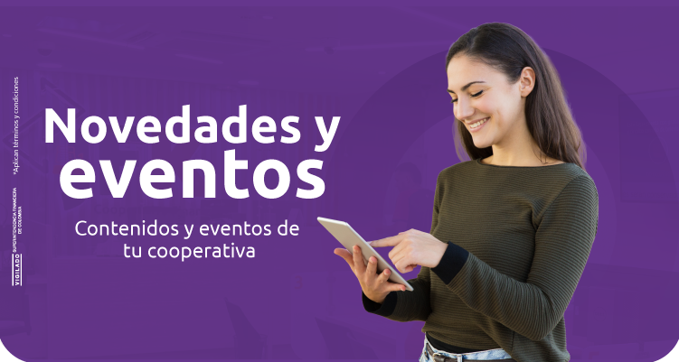 Banner Novedades y eventos - Cooperativa Financiera JFK