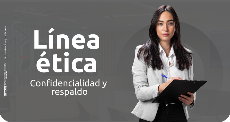 Banner Línea ética - Cooperativa Financiera JFK