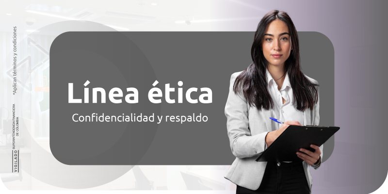 Banner Línea ética - Cooperativa Financiera JFK