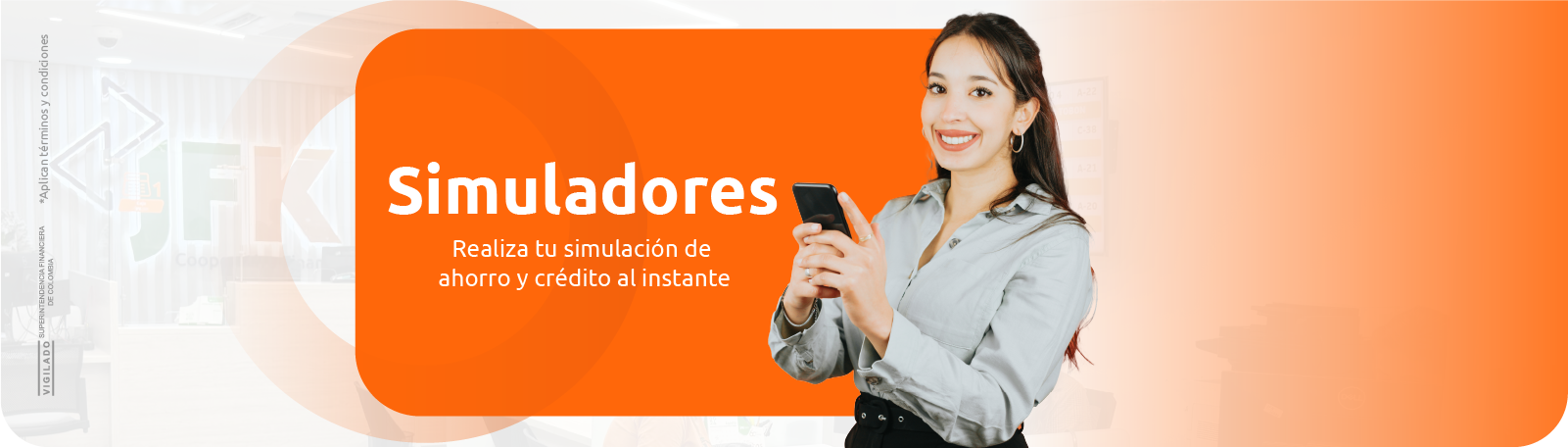 Banner Simuladores - Cooperativa Financiera JFK